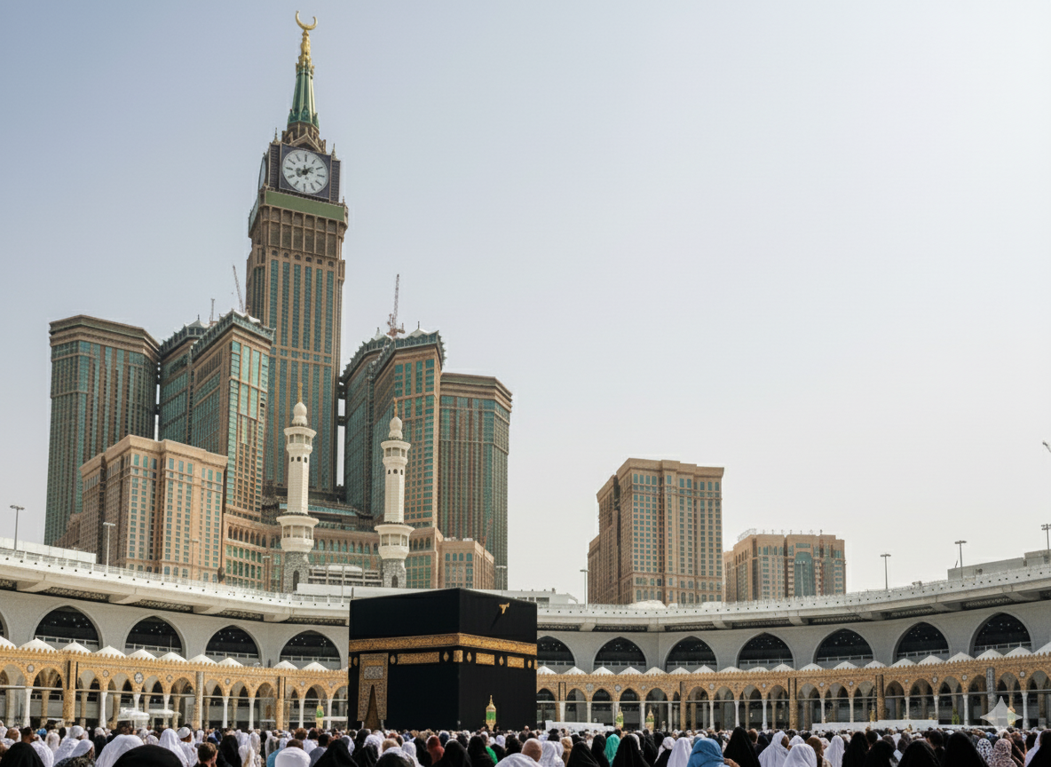 Makkah Royal Clock Tower and Haram